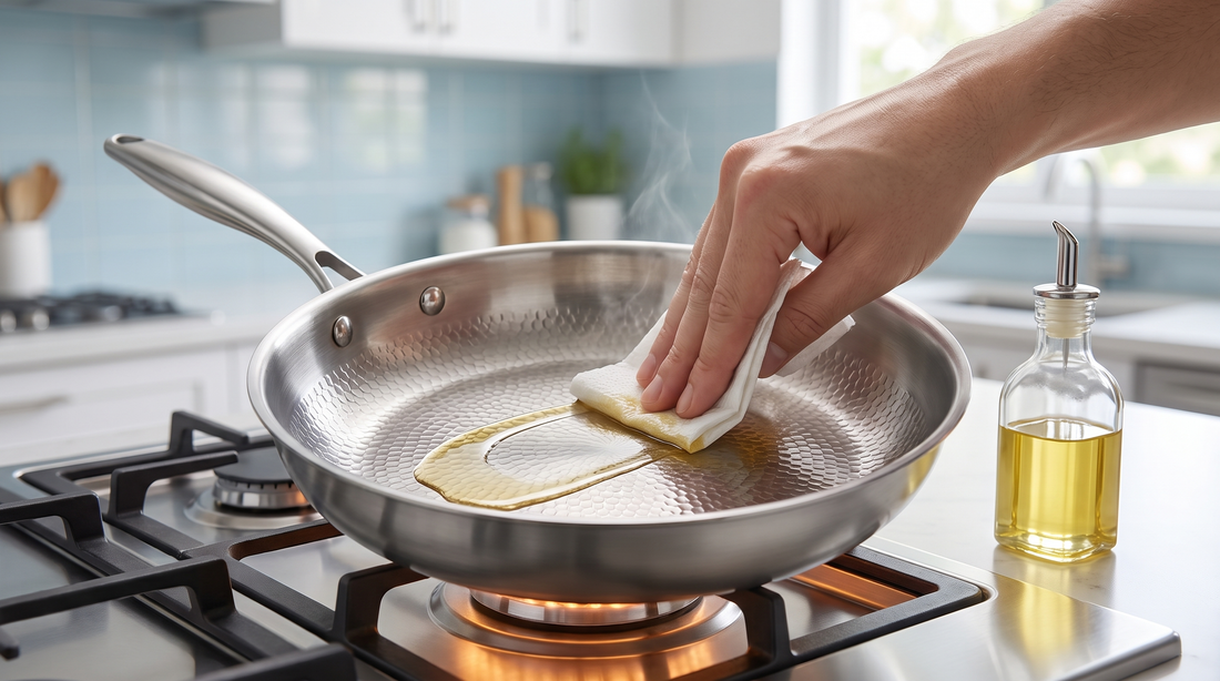 How to Season a Titanium Pan Properly (Step-by-Step)