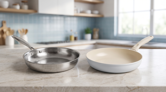 Pure Titanium Pro Hammered Pan vs. Titanium Always Pan Pro