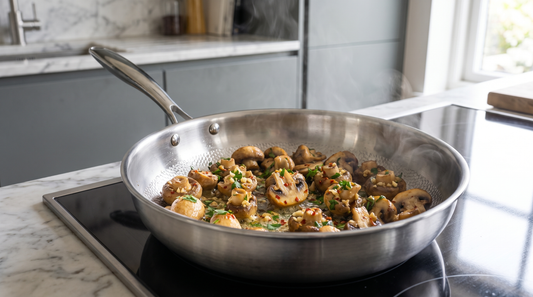 Buttery Garlic Mushrooms in Minutes