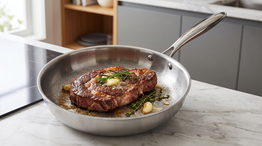 The Perfect Pan-Seared Steak on Titanium