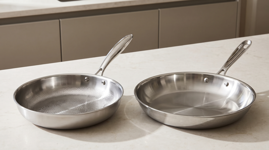 Pure Titanium Pro Hammered Pan vs. All-Clad