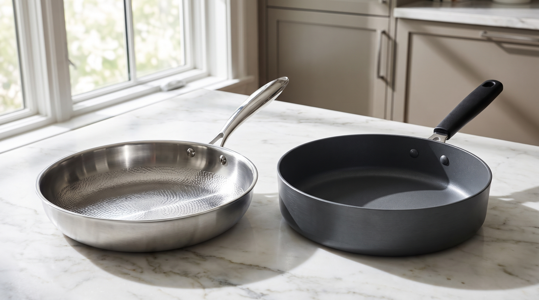 Pure Titanium Pro Hammered Pan vs. Scanpan