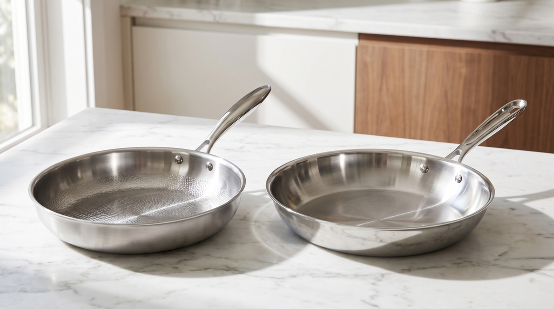 Pure Titanium Pro Hammered Pan vs. Made In