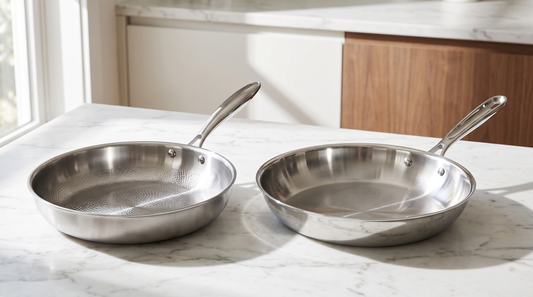 Pure Titanium Pro Hammered Pan vs. Made In