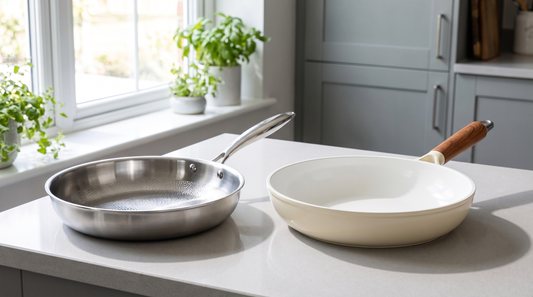 Pure Titanium Pro Hammered Pan vs. Caraway