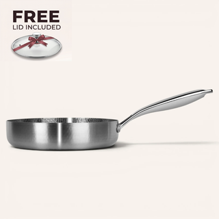 Pure Titanium Hammered Deep Pan
