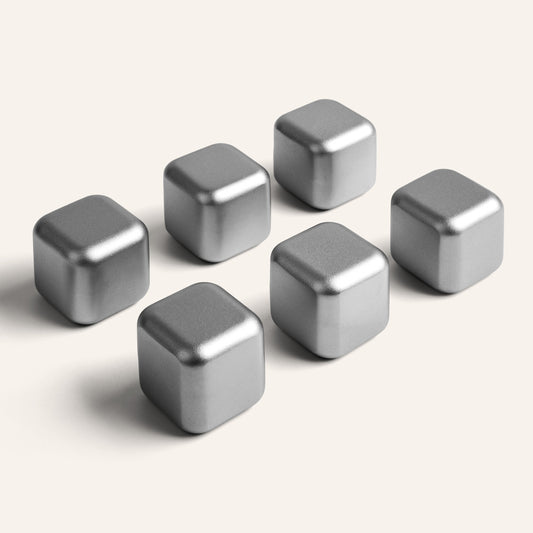Pure Titanium Ice Cubes