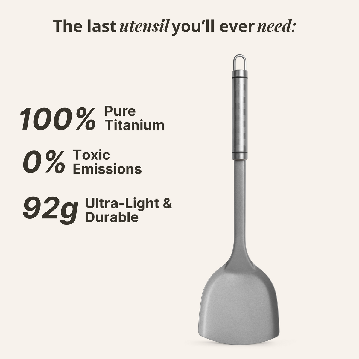 Pure Titanium Utensil
