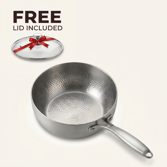 Pure Titanium Sauté Pan Pro