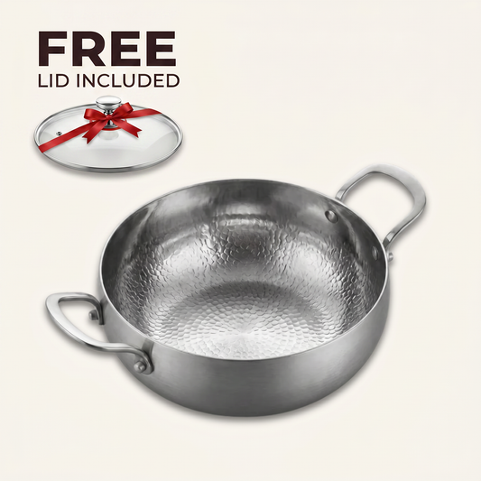 Pure Titanium Deep Braising Pan Pro