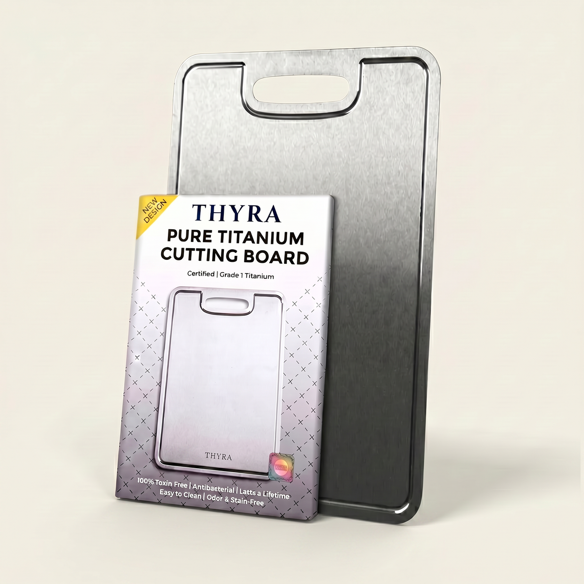 Pure Titanium Cutting Board V2