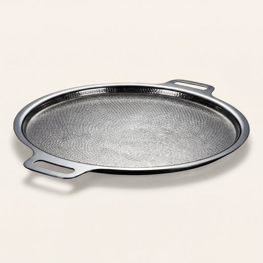 Pure Titanium Hammered Pizza Steel