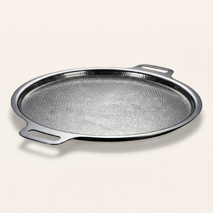 Pure Titanium Hammered Pizza Steel