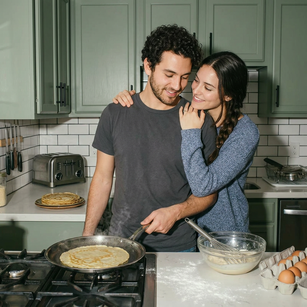 Pure Titanium Hammered Crêpe Pan Pro