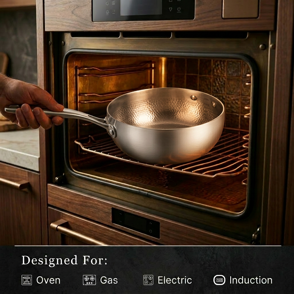 Pure Titanium Sauté Pan Pro