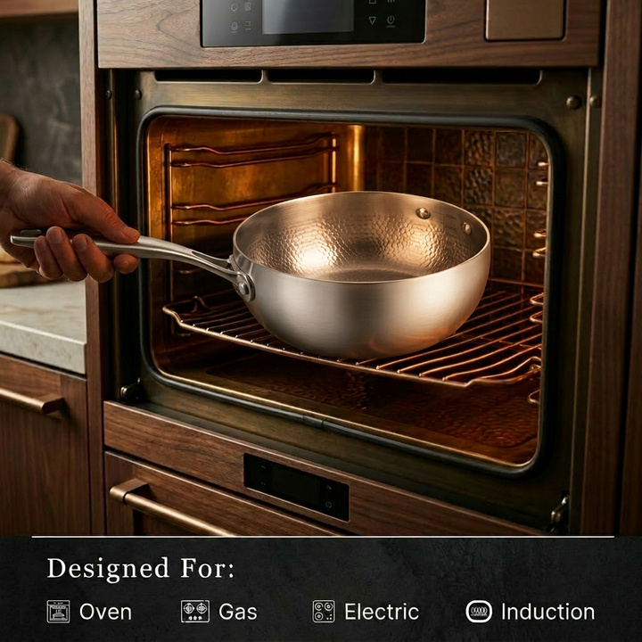 Pure Titanium Sauté Pan Pro