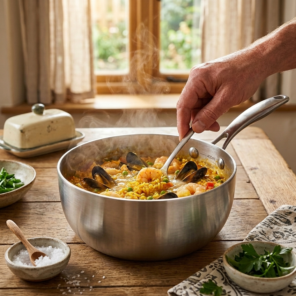 Pure Titanium Sauté Pan Pro