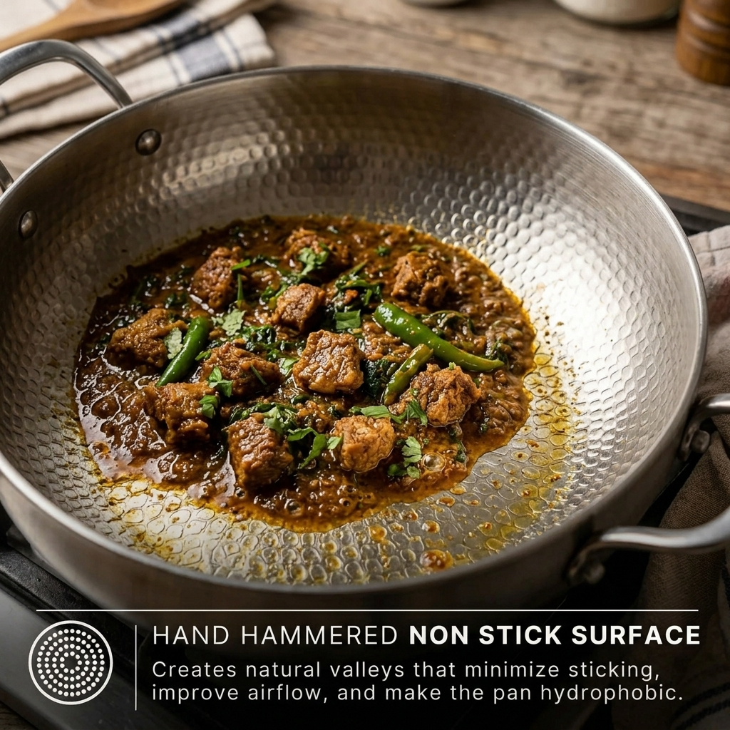 Pure Titanium Deep Braising Pan Pro