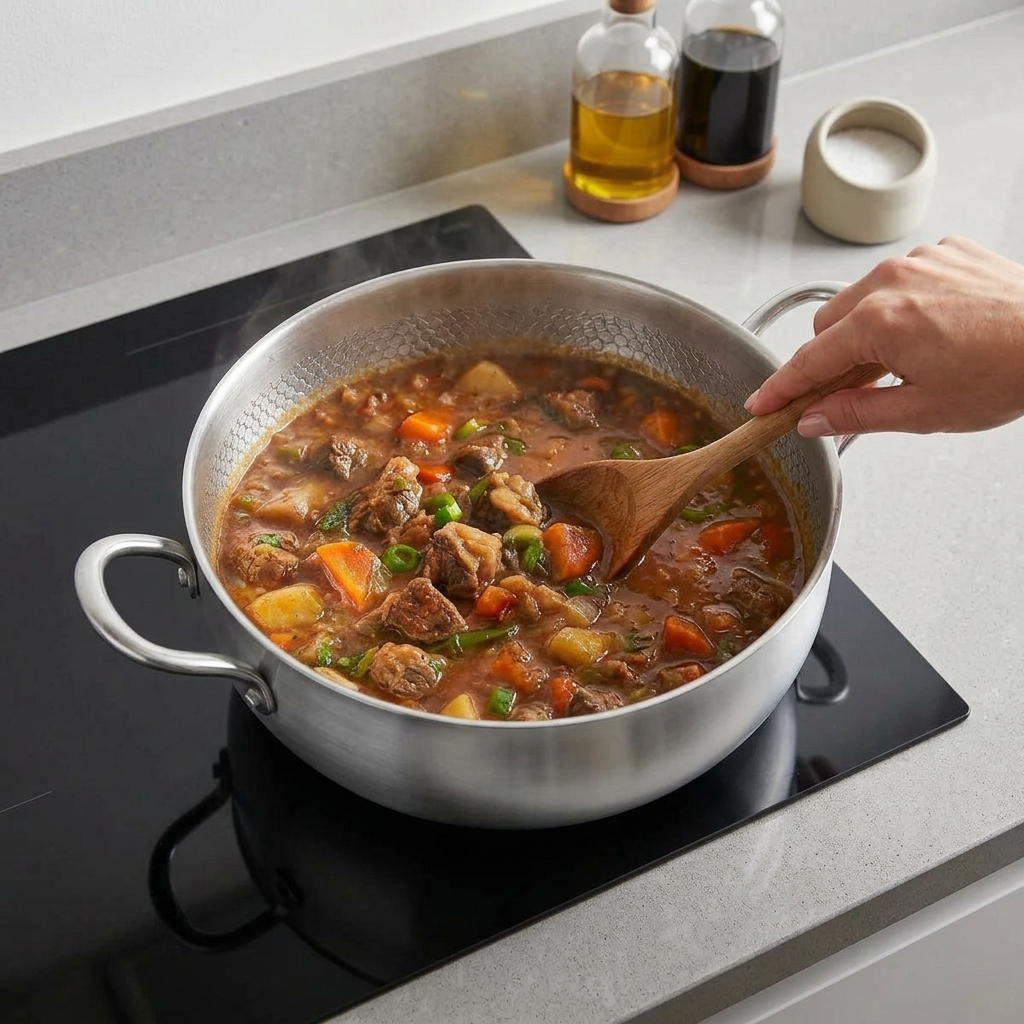 Pure Titanium Deep Braising Pan Pro